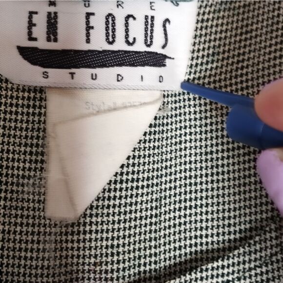 En Focus Studio 18 Sleeveless Floral&Houndstooth Print Women's Maxi Dress - Picture 5 of 11